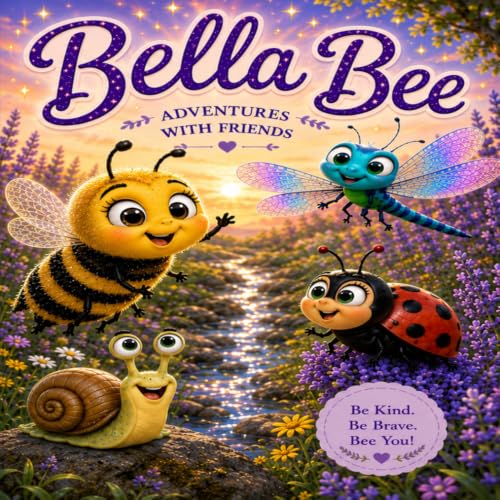 Bella Bee — children's book cover, Awesome Aloes & Beyond